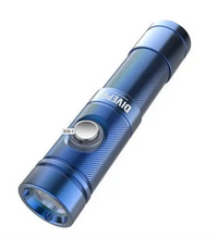 DivePro S10 Compact Colorful Diving Torch (1000 Lumens) Black, Blue, Silver, Red