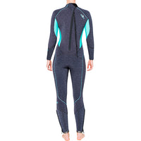 Bare 7mm Evoke Women's Full Suit Aqua