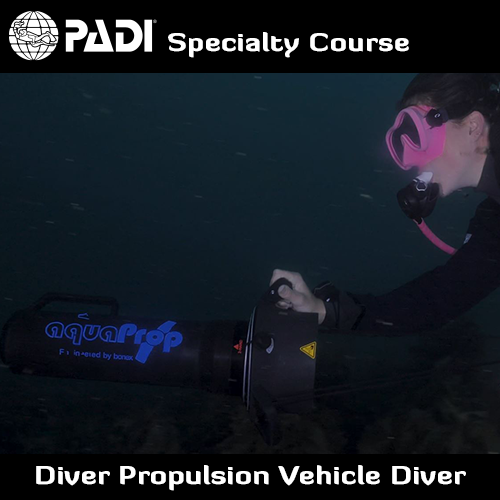 PADI Diver Propulsion Vehicle Diver Speciality