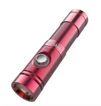 DivePro S10 Compact Colorful Diving Torch (1000 Lumens) Black, Blue, Silver, Red