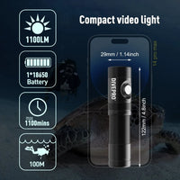 DivePro D11F 1100 Lumen Photo/Video Light