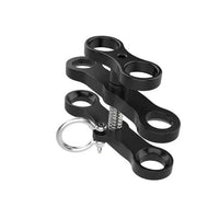 DivePro Z02C 2-Hole Long Butterfly Ball Mount Clamp